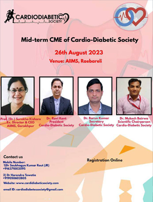 Mid-term CME of Cardio-Diabetic Society 2023